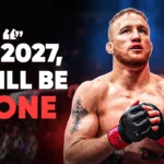 I'm Almost Done With This Ride Justin Gaethje Sets 2027 Retirement Date