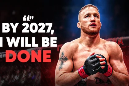 I'm Almost Done With This Ride Justin Gaethje Sets 2027 Retirement Date