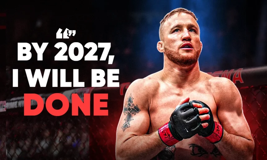 I'm Almost Done With This Ride Justin Gaethje Sets 2027 Retirement Date