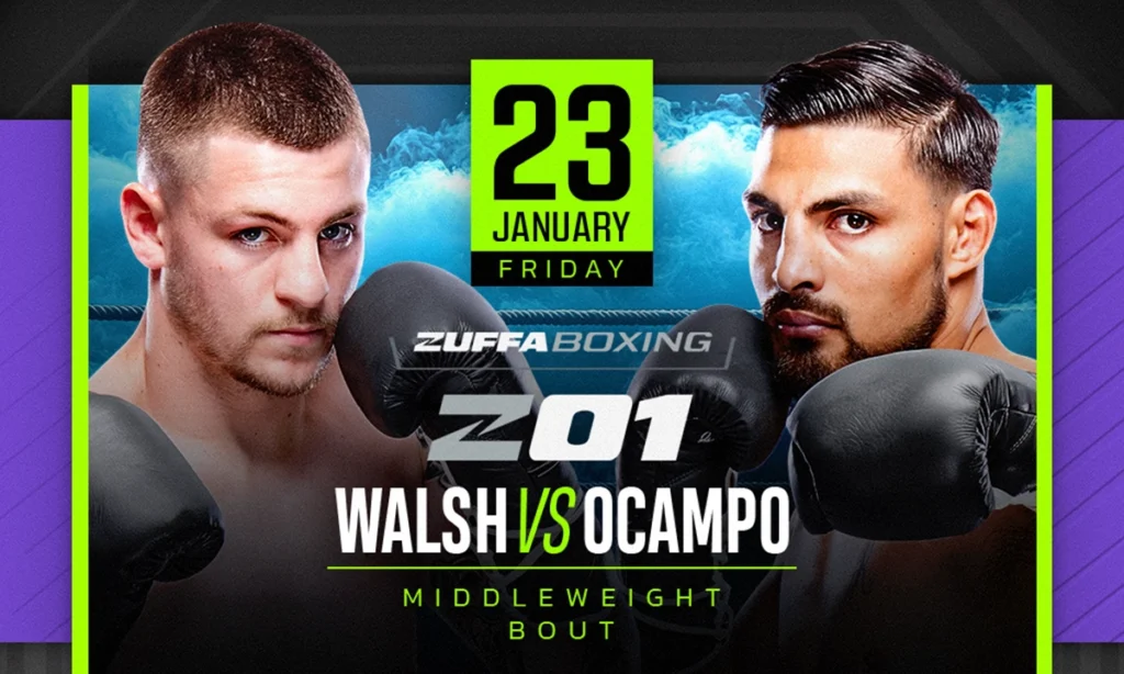Zuffa Boxing 01 Walsh vs. Ocampo How To Watch