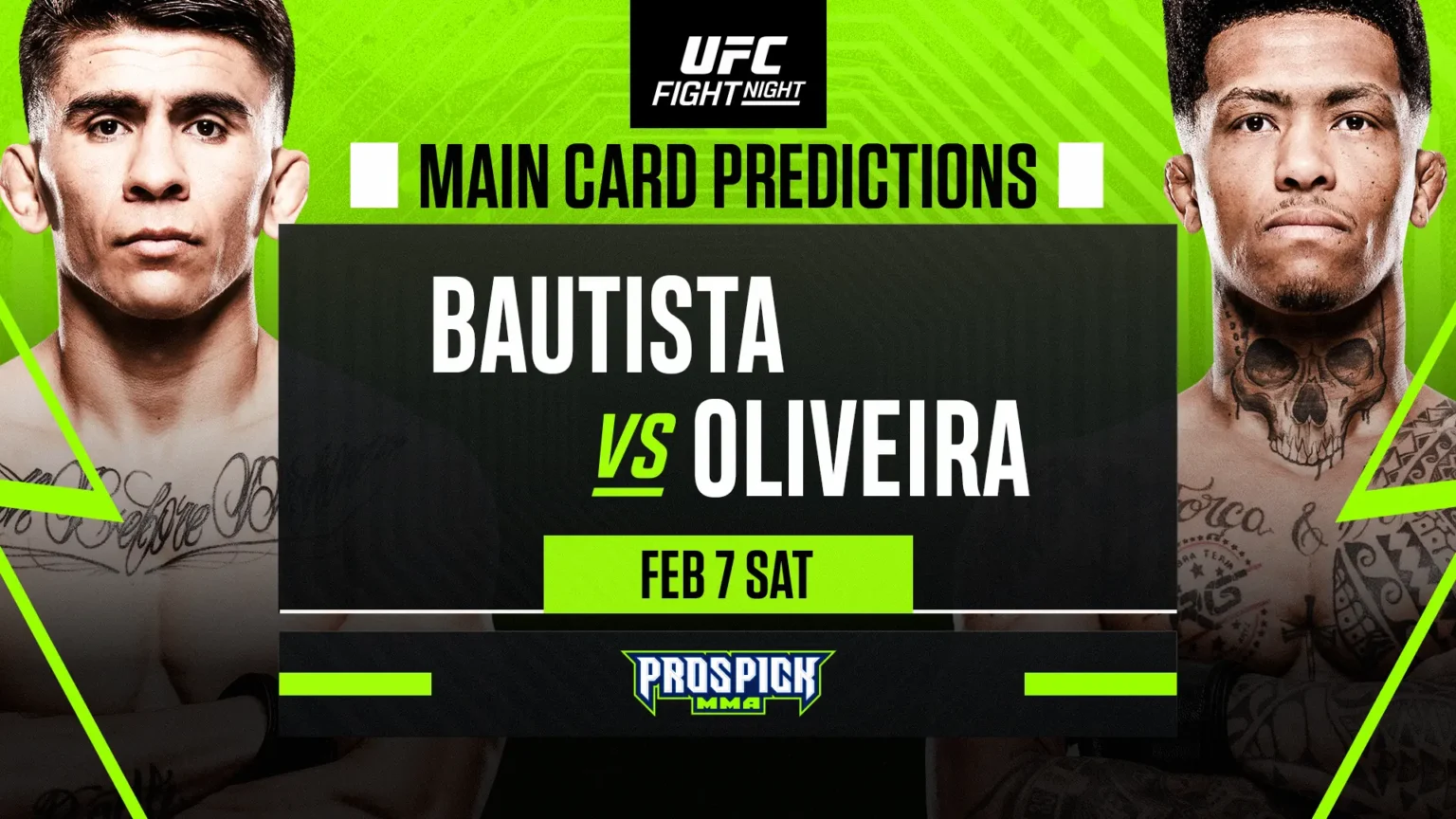 UFC Vegas 113: Mario Bautista vs. Vinicius Oliveira Predictions