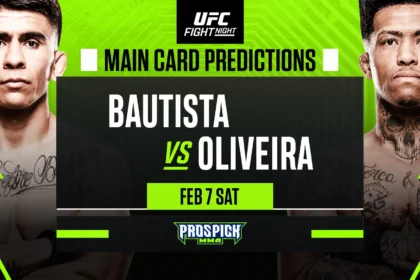 UFC Vegas 113: Mario Bautista vs. Vinicius Oliveira Predictions