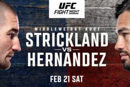 UFC Houston: Strickland vs. Hernandez - Full Resultsa and Highlights