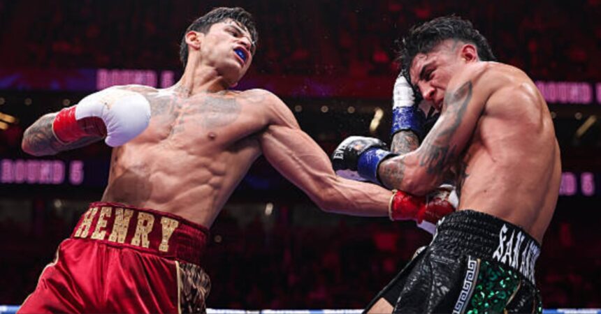 Mario Barrios vs. Ryan Garcia - Garcia vs. Barrios Highlights