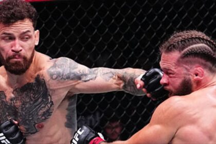 Unbelievable! Mauricio Ruffy Lands a Thunderous KO Blow on Rafael Fiziev - UFC 325 Highlights