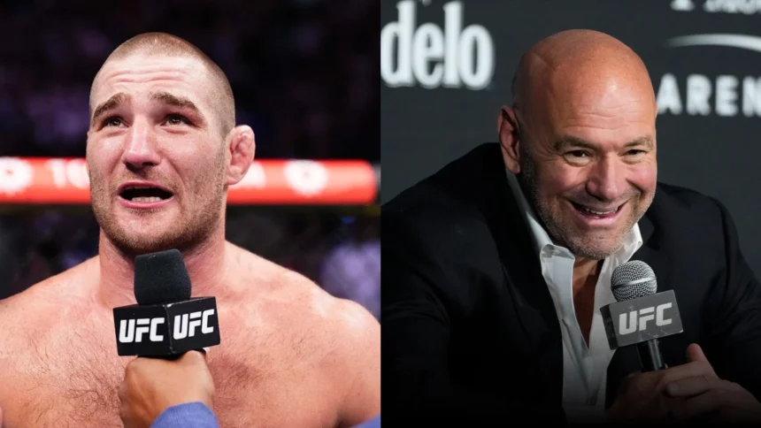 Dana White, Sean Strickland