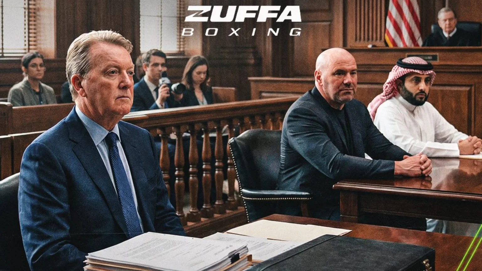 Frank Warren, Dana White, Turki Alalshikh