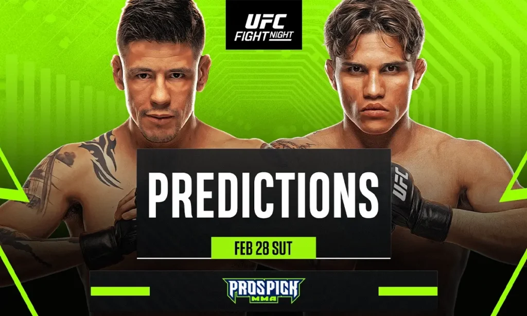 UFC Mexico Picks and Predictions