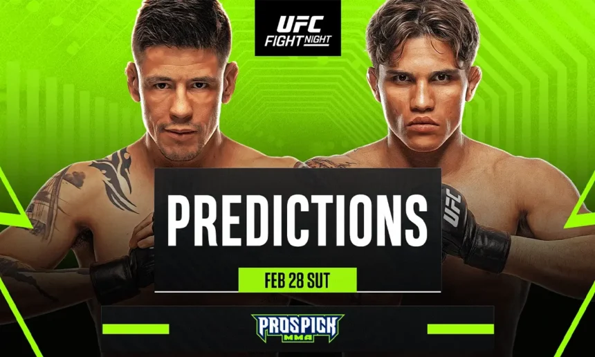UFC Mexico Picks and Predictions
