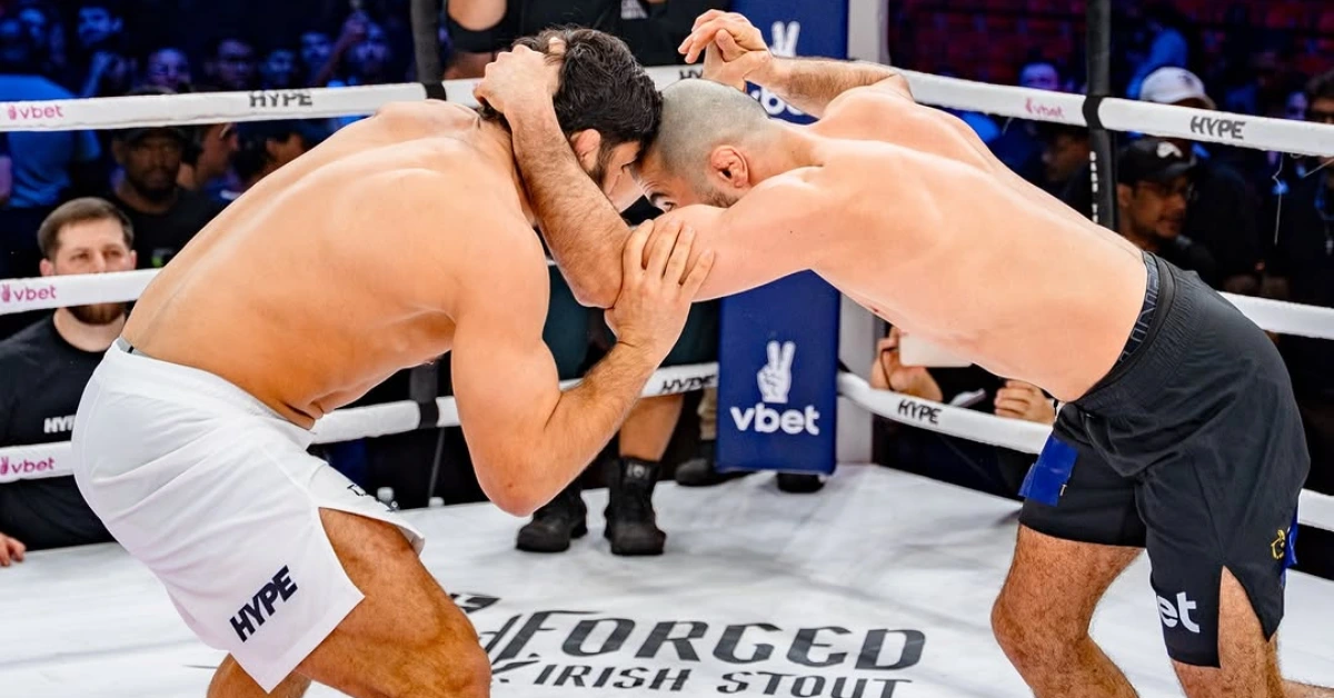 Arman Tsarukyan Puts Muhammad Mokaev Lights Out With Brutal Choke At Hype FC Grappling Match