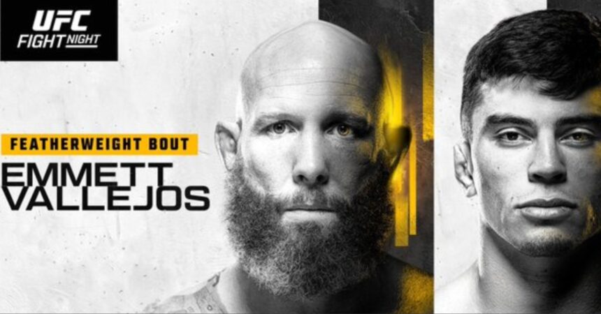 UFC Vegas 114: Emmett vs. Vallejos - Full Results and Highlights