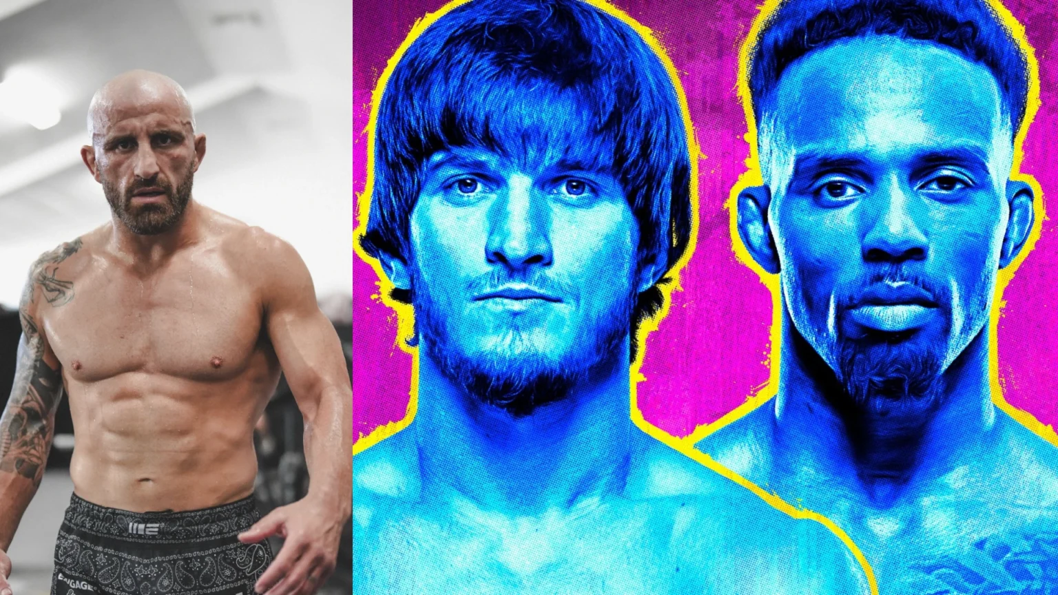 Alexander Volkanovski, Movsar Evloev, Lerone Murphy