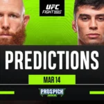 UFC Vegas 114 Emmett VS. Vallejos Picks and Predictions